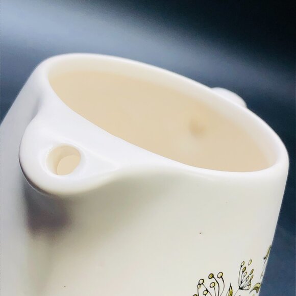 Vintage 70s McCoy USA Pottery Spice Delight Creamer, Spice of Life Vegetables - Picture 5 of 10